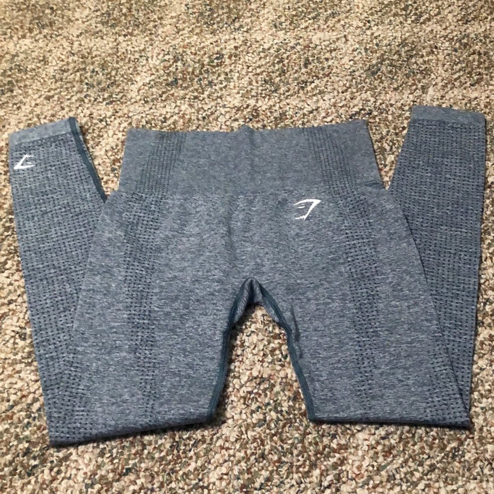 Gymshark Seamless Leggings- Blue